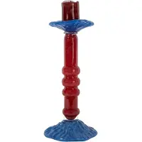 By On Lara kandelaar L 32 cm Bordeauxrood