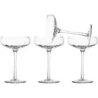 By On Opacity champagnecoupe 30 cl 4-pack Helder