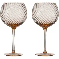 By On Opacity wijnglas 47 cl 2-pack Perzik