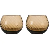 By On Opacity waterglas 22 cl 2-pack Bruin
