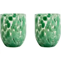 By On Messy glas 30 cl 2-pack Groen