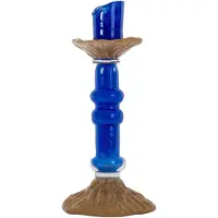 By On Lara kandelaar M 26 cm Blauw