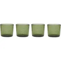 OYOY Kuki drinkglas 4-pack Green