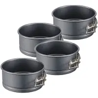 Dorre Karabo mini bakvorm koolstofstaal 4-pack Ø10 cm