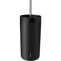 Stelton To Go Sip thermosbeker met rietje 0,4 L Soft black