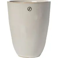 ERNST mok zonder oor 11,5 cm Naturel wit