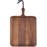 Dutchdeluxes Broodplank Dutchdeluxes XL Square Oiled Solid Walnut