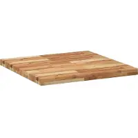 vidaXL Tafelblad vierkant 70x70x4 cm massief acaciahout