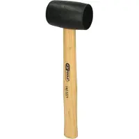 Ks Tools 140.5221, Palet, rubber, hout, 30 cm, 340 g, 300 g