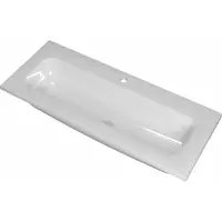 Ink Wastafel reflekt 1000x400x15 mm glans wit 3407621