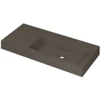 Ink Wastafel momento 1000x450x90 mm quartz beton 3421438