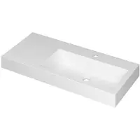 Ink Wastafel momento 1000x450x90 mm mat wit 3421339