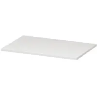 Ink Afdekplaat t.b.v. onderkast gelakt 70 cm x 45 cm x 2 cm Hoogglans wit 1240242