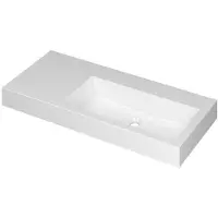 Ink Wastafel Momento 1000x450x90 mm Glans wit 3421038