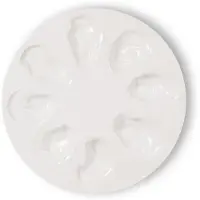 By On Oyster bord Ø27 cm Wit