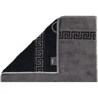 Cawö Gastendoek Noblesse Duo Reversible Anthracite (Set van 6)