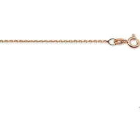 The Jewelry Collection Roségoud Collier anker gediamanteerd 1 4400396 45 cm