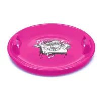 Baby Mix sneeuwschijf 60 cm roze - Slee schijf
