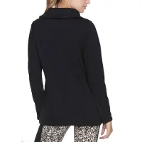 SKECHERS Snuggle Jacket damesfleecejack WJA283 BLK zwart