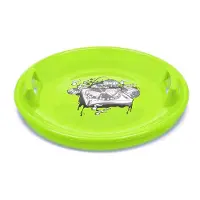 Baby Mix sneeuwschijf 60 cm groen - Slee schijf