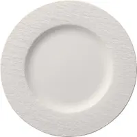 Villeroy & Boch Manufacture Rock Blanc Dinerbord 27 Cm - Dinerborden Porselein White - 10-4240-2620