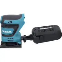 Makita DBO 480 RF accu-excentrische schuurmachine 18 V 112 x 102 mm + 2x accu 3,0 Ah + oplader
