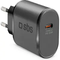 SBS Ladegerät USB-C PD 25W schwarz