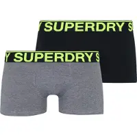 Superdry Boxershorts duifblauw / lichtgroen / zwart