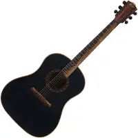 Bromo BAT9MEBK Black Dreadnought elektro-akoestische gitaar