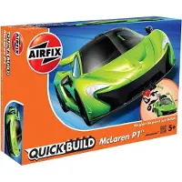 Airfix Modelbouwpakket - J6028 QUICKBUILD Mclaren P1 - Wit - Sport auto Plastic - - Modelbouw