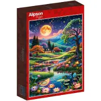 Alipson Puzzle Full Moon at Night Puzzel (500 stukjes)