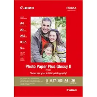 Canon PP-201 Papier photo brillant Plus 20 Feuilles A4