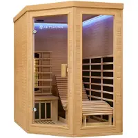 Artsauna Infraroodcabine Esbjerg - 130x190x190cm - Triplex Verwarmingssysteem - 2 personen