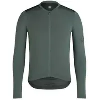 Rapha Pro Team Lightweight Grey/Green Men's Trui met lange mouwen