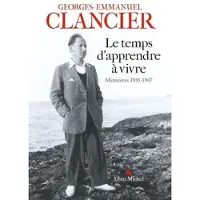 Albin Michel LE TEMPS D'APPRENDRE A VIVRE