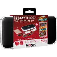 Konix 78441119954 draagbare gameconsole-behuizing Hardshell-doos Nintendo Zwart