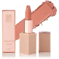 SOSU Cosmetics | Satin Lipstick Creme Brulee - Vegan