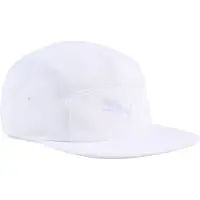 Puma Essentials 5 Panel Cap, Wit