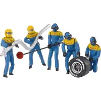 Carrera 1:32 Mechanic Team blauw