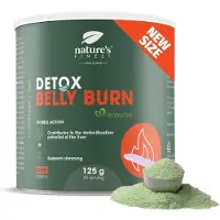Nature First Nature's Finest Detox Belly Burn - Detox, afslanken & vetverbranding 125 g