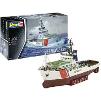 Revell Modelbouwpakket Schepen - 05240 ETV Waker - Nederlandse Kustwacht Noodsleepvaartuig - Zeesleper Smit Houston Schip Plastic - 1:200 - Modelbouw