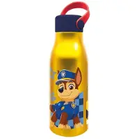 Stor PAW Patrol Aluminium Drinkfles – 760 ml – Met rubberen draaglus – Sluit goed af – Drinkfles voor kinderen – Geel/Donkerblauw