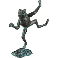 Relaxdays Tuinfiguur kikker