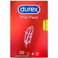 Durex Condooms Thin Feel - 4x 20 stuks