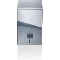 DECOR WALTHER Prullenbak TE 70 Softclose Pedal Bin RVS Chromed