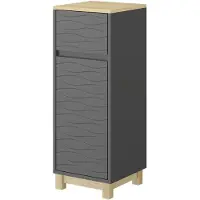 Vicco Livia Midikast – 30 x 80 cm met lade Antraciet