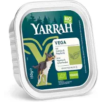 Yarrah 12x150g Bio Vegetarische brokjes met Bio Groente & Bio Rozenbottel Hondenvoer
