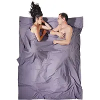 Cocoon - Insect Shield Travelsheet Double - Reisslaapzak 210 x 168 cm - Double, roze