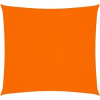 vidaXL Zonnescherm vierkant 4,5x4,5 m oxford stof oranje