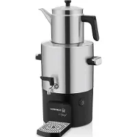 Korkmaz Caysef Inox A841 – RVS Semaver – Satin – 5000 ml – 2000 W